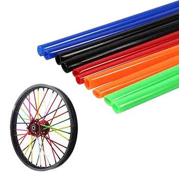 Amazon | Akozon 72個 スポークカバー モトクロスホイール